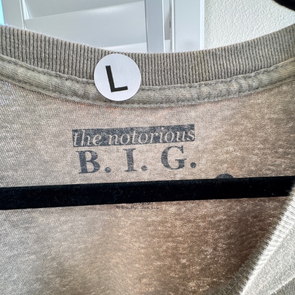 Biggie Smalls Graphic Tee - Gray - Picture 5 of 5
